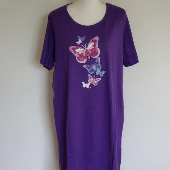 NEW - DREAMS GO - CHEMISES & SLIPS 100% COTTON SIZE : M/ L - Picture 2 of 6